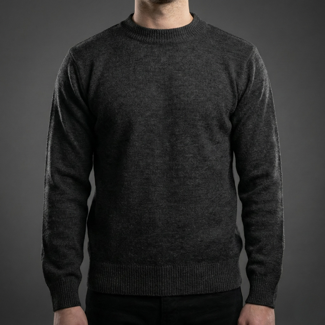 Charcoal Crew Neck Sweater