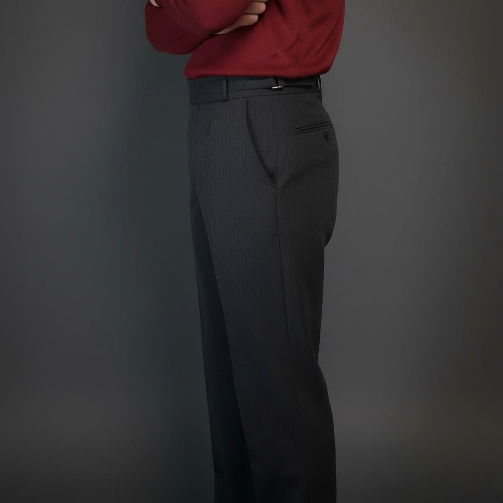 Charcoal Tailored Trousers